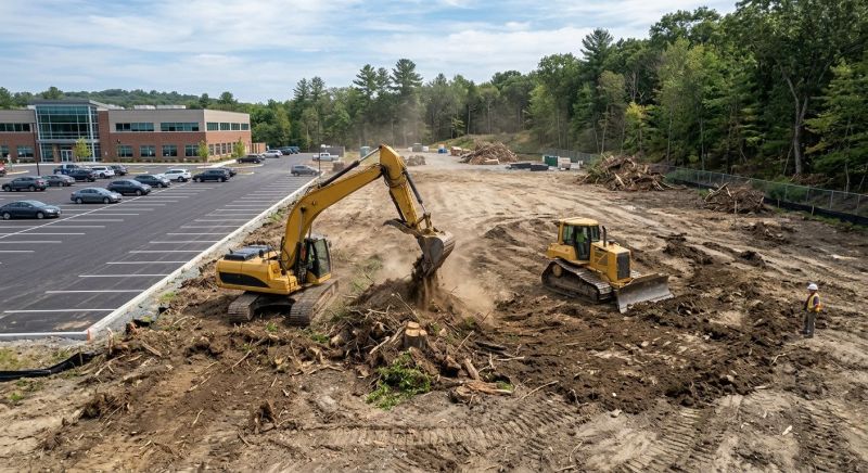 Commercial Land Preparation in Cumming, GA