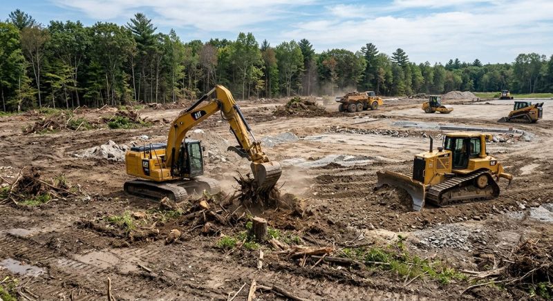 Commercial Lot Clearing in Cumming, GA