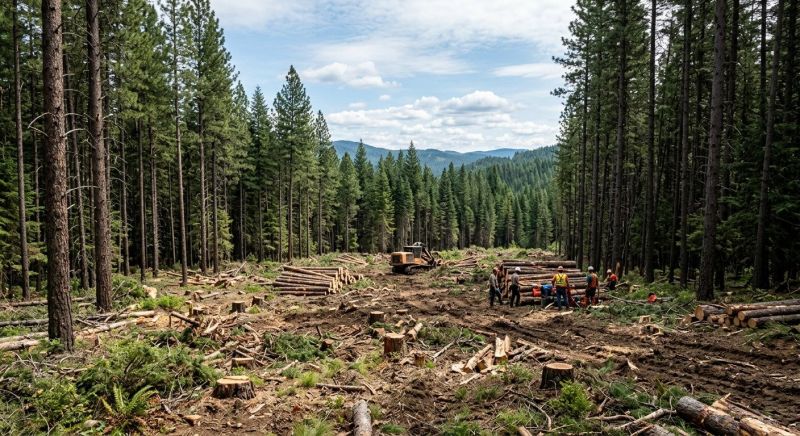 Forestry Clearing in Cumming, GA