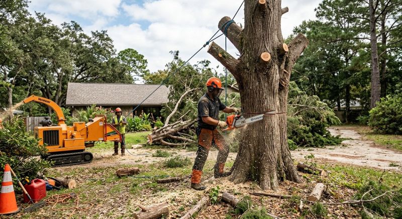 Mimosa Tree Removal in Bucks County, PA